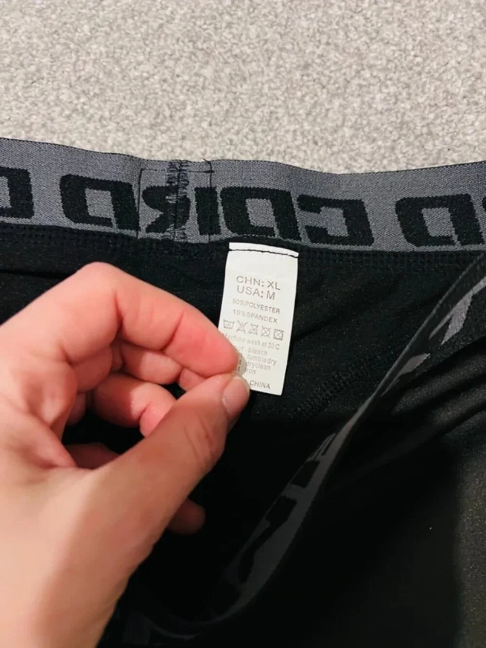 Mens thermal underwear size M